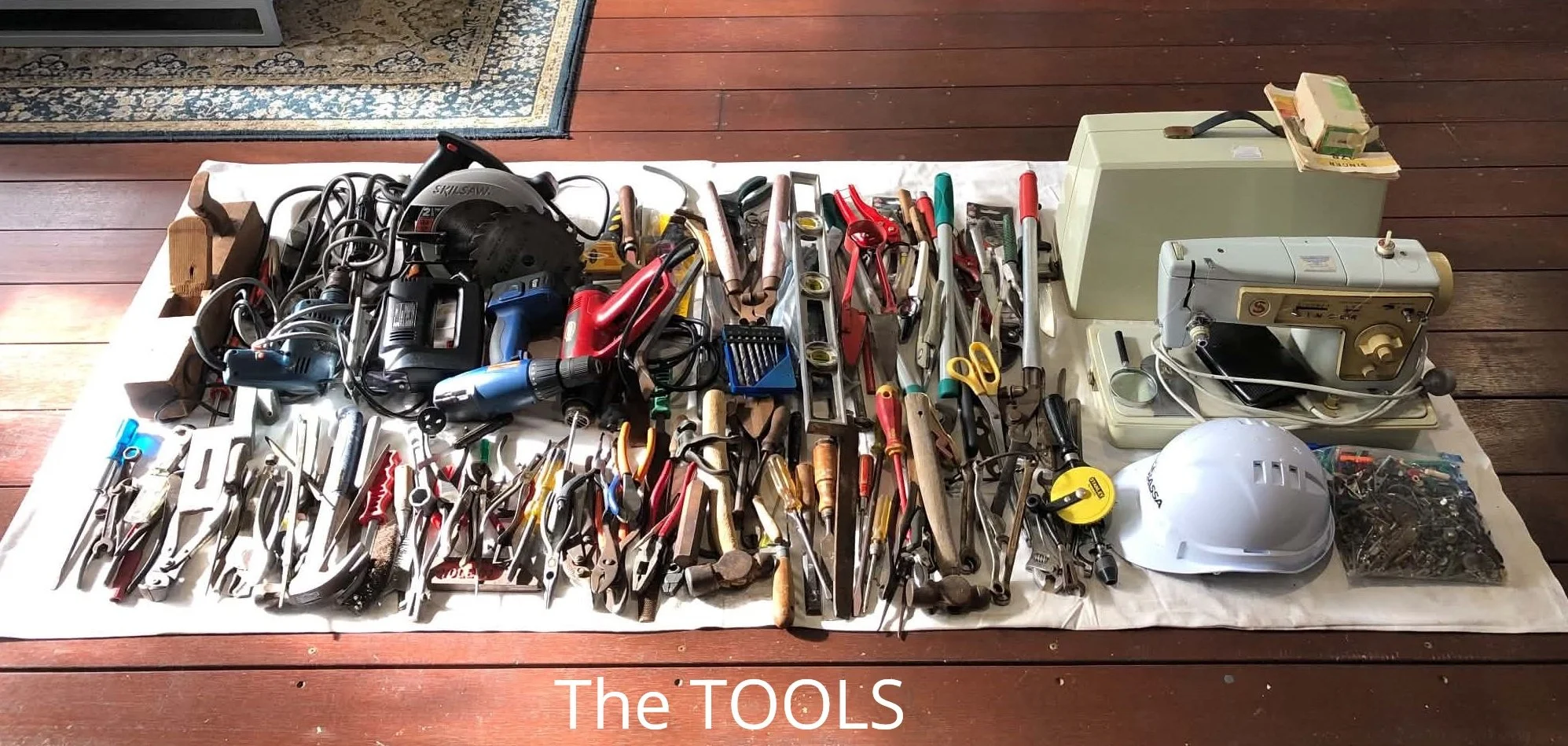 USED TOOLS FOR BOHOL - Much Gratitude to Olinda Vitocco and the late Luigi Vitocco
