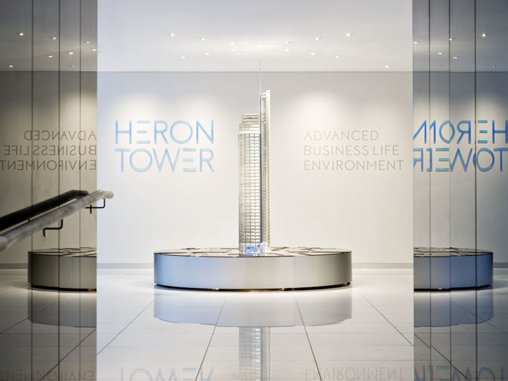 Heron Tower Marketing Suite, London