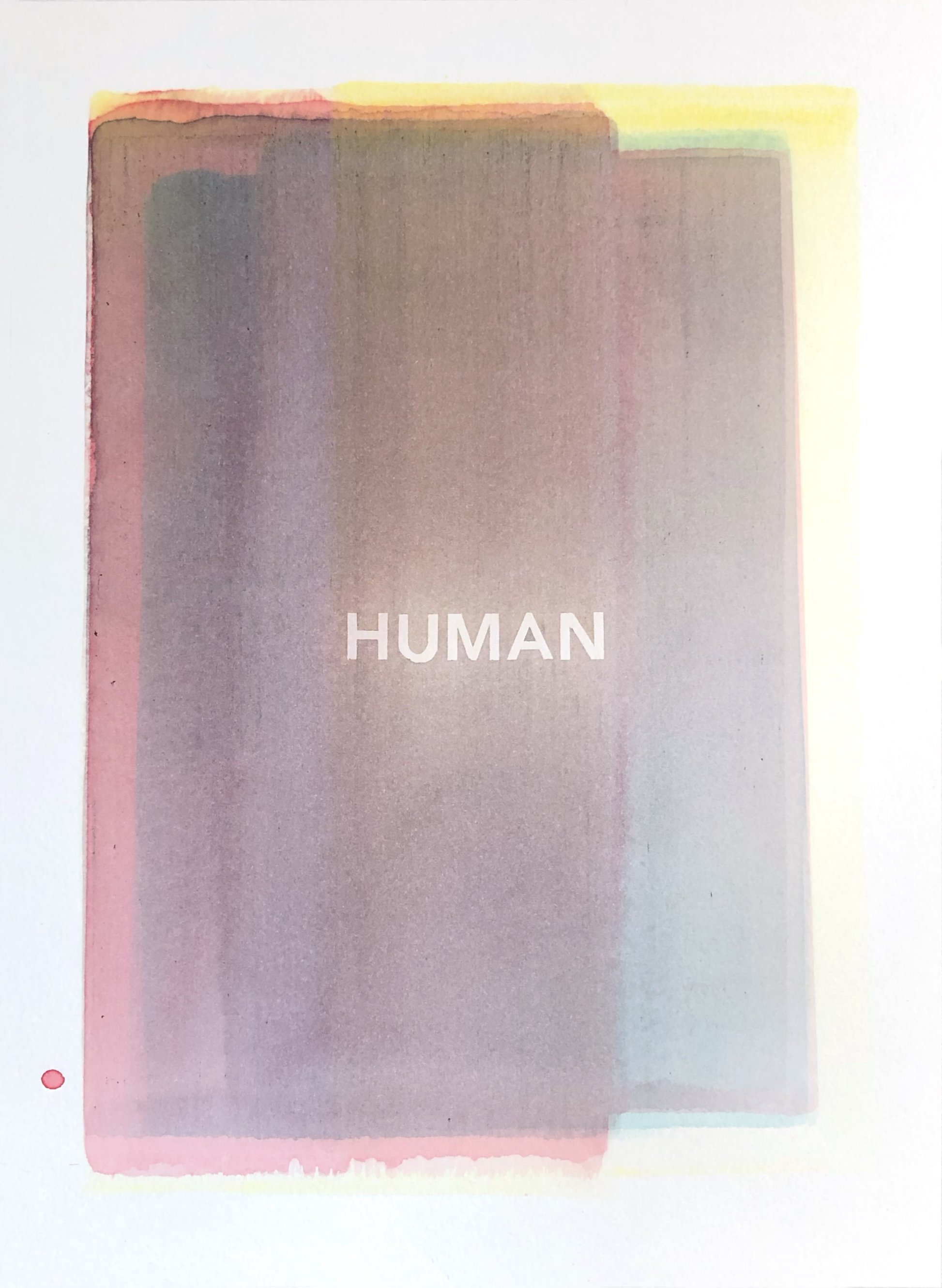   Human . 2020. watercolour on paper. 36x26cm. 