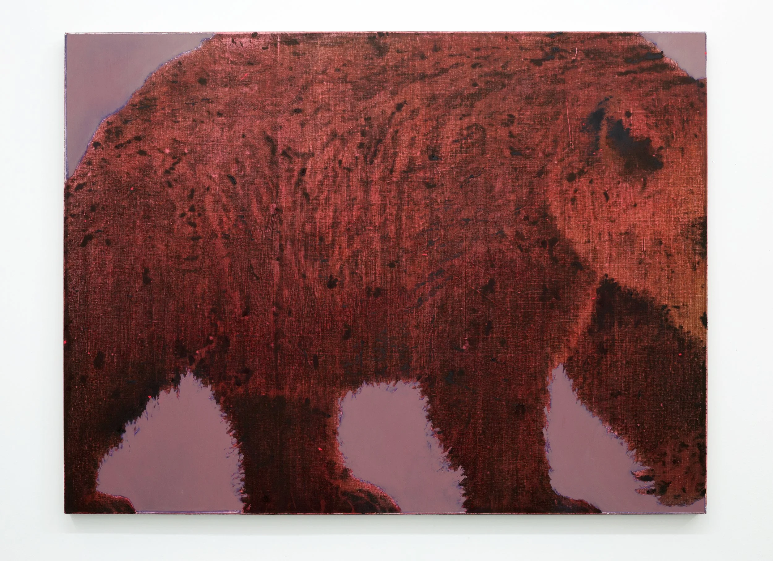   Form Dangerous Form . 2025-2026. Oil and acrylic ink on gesso on linen. 120x160cm 