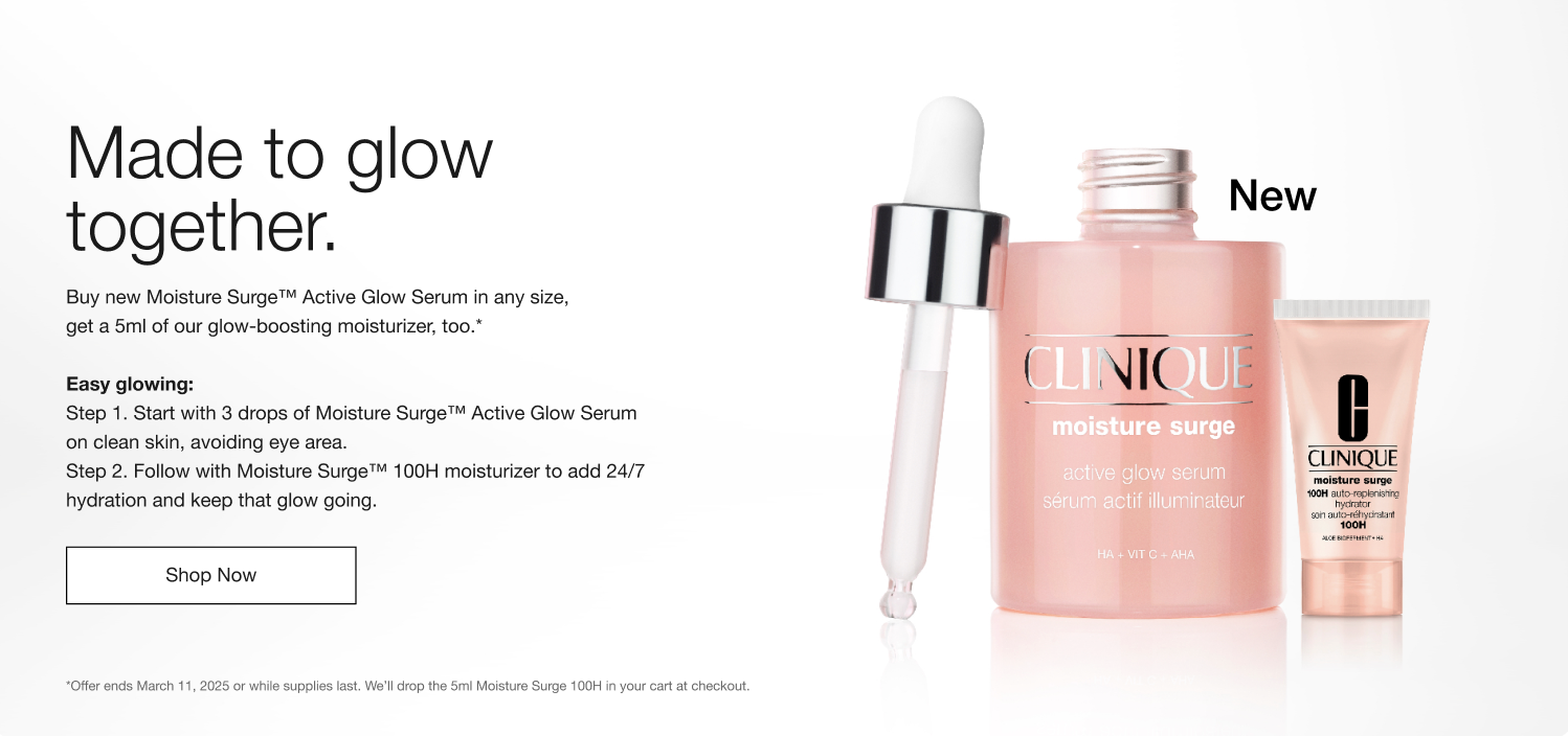  MOISTURE SURGE GLOW SERUM LAUNCH SITE ASSET 