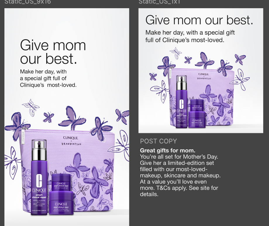  MOTHER’S DAY GIFT SETS SOCIAL STATIC 