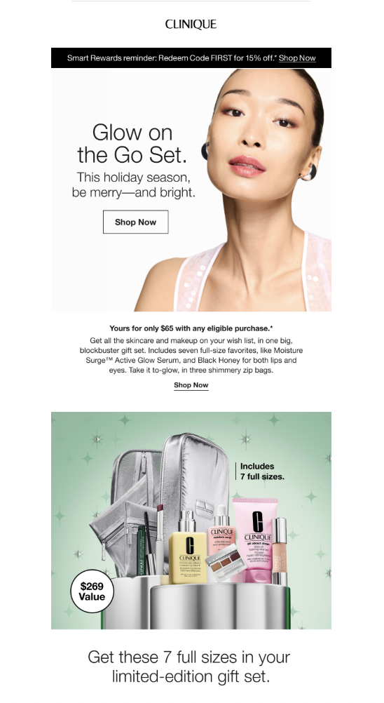  GLOW ON THE GO HOLIDAY SET EMAIL 