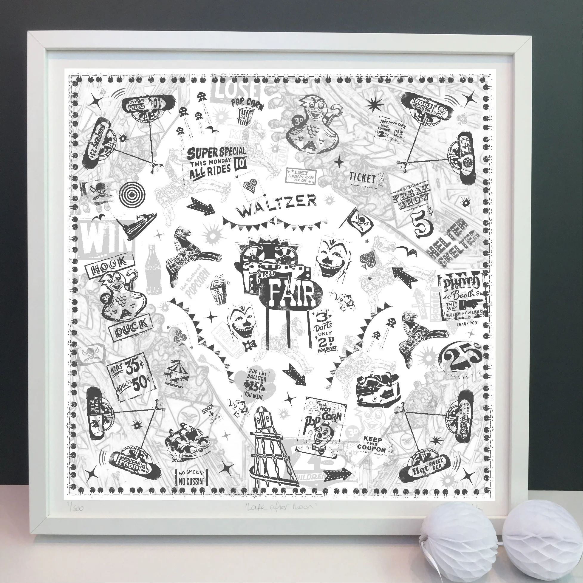 All the Fun - limited edition fine art giclee print - lou boyce