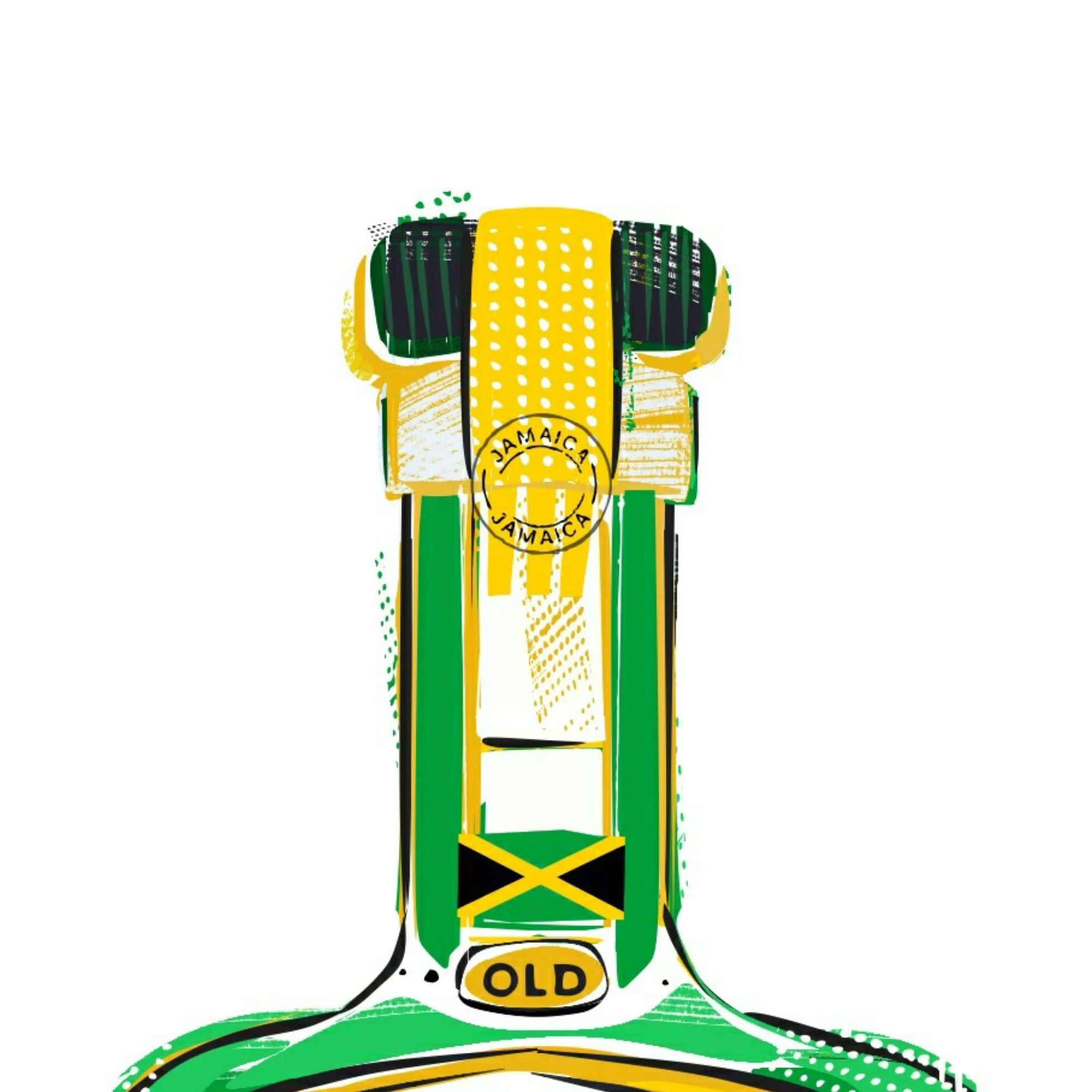 Jamaican rum print by Lou Boyce
