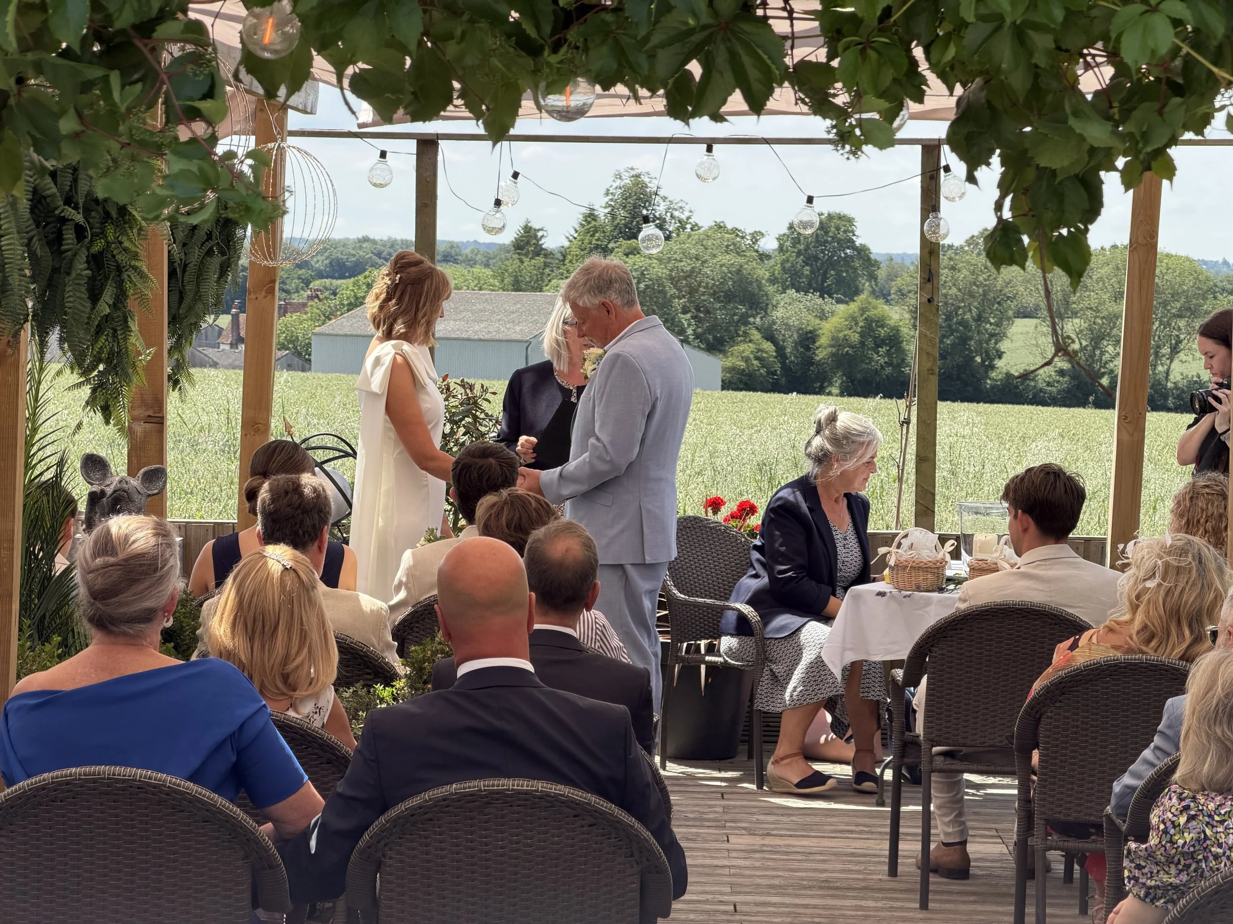 Jocelyn and Mike Outdoor Wedding