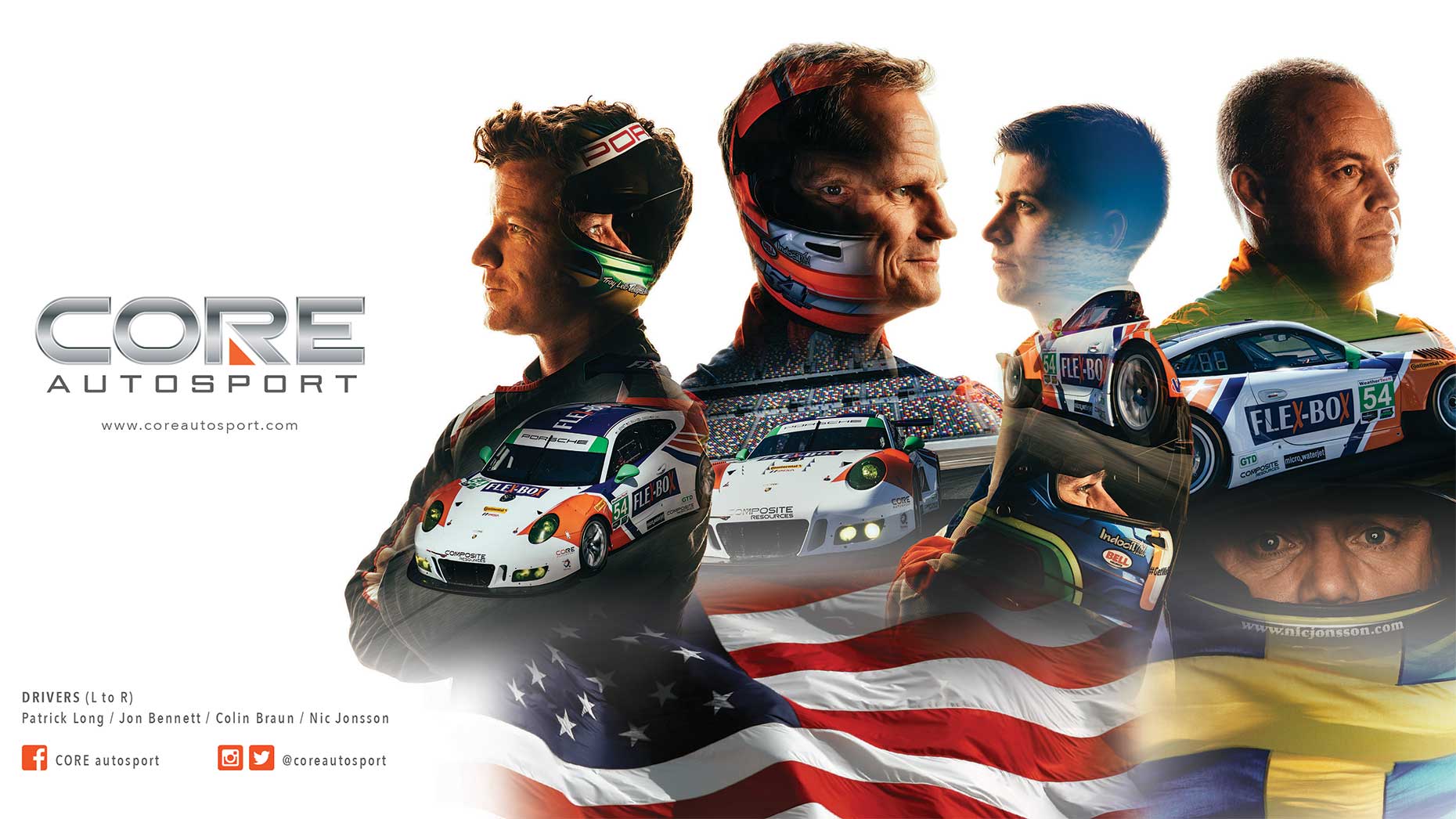 CORE Autosport 2017 Autograph Card
