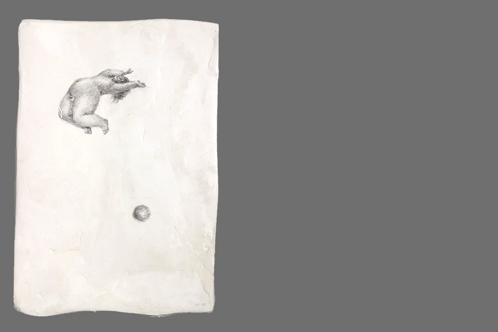 Forgetfulness , 2010 Graphite of plaster 8" x 10"