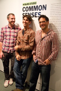  Osmos at the Museum of Modern Art in New York, with Eddy Boxerman and Andy Nealen 