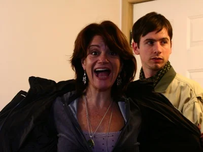 Félicia Schulman and Dan Bierne in the story Mum and Pup.
