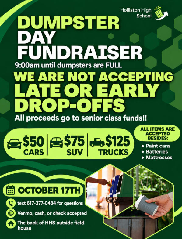 Dumpster Day Class of 2027 Fundraiser
