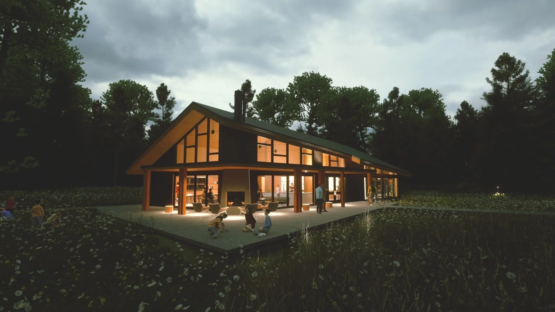 Camp Store design for Snow Peak USA