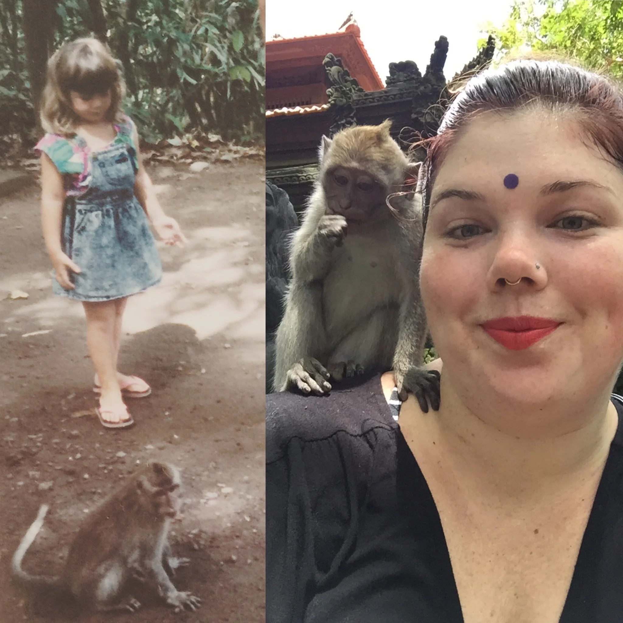 Ubud Sacred Monkey Forest (Age 3 vs Age 28!)