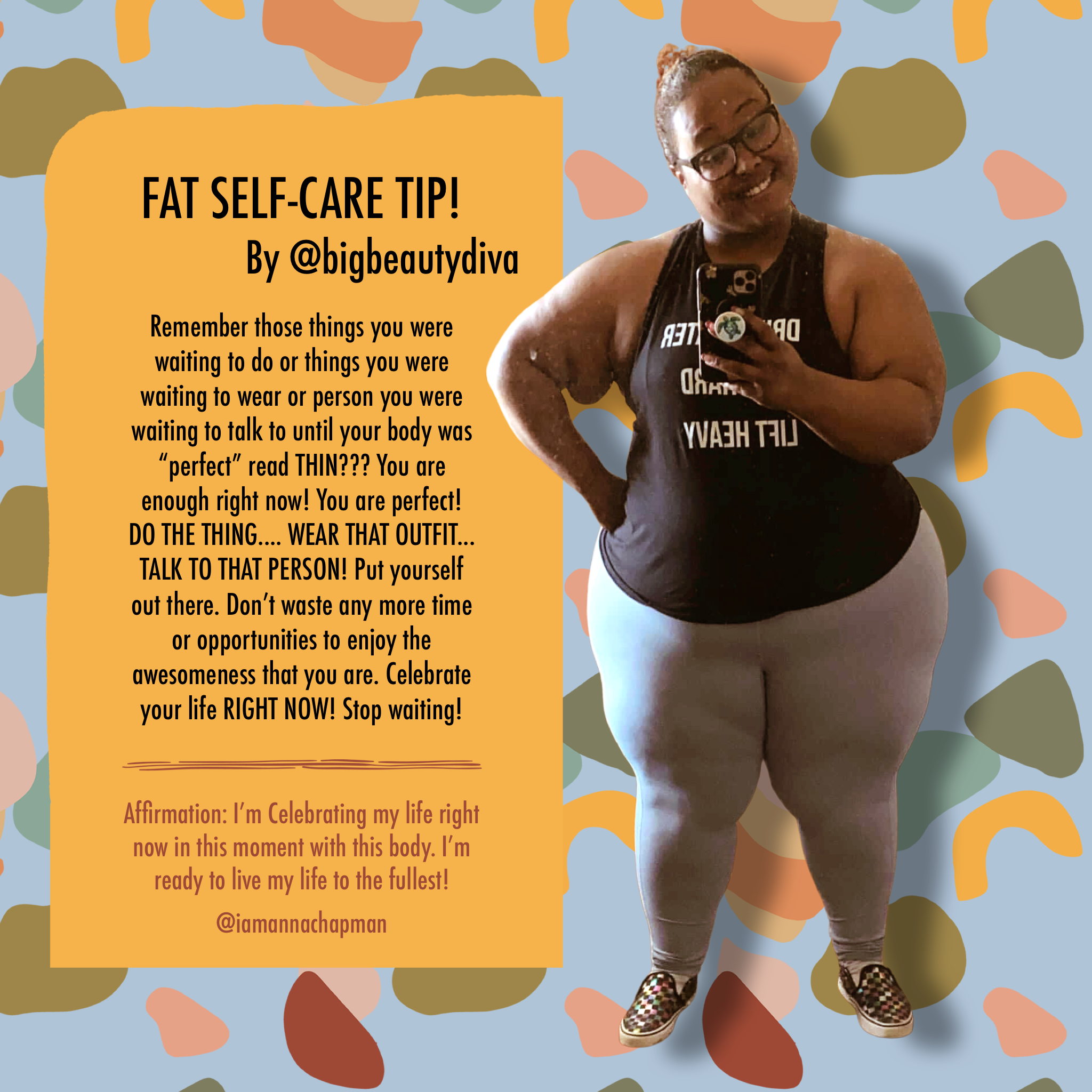 SELF CARE FOR FAT BODIES - COMMUNITY RECOMMENDATIONS AND RESOURCES