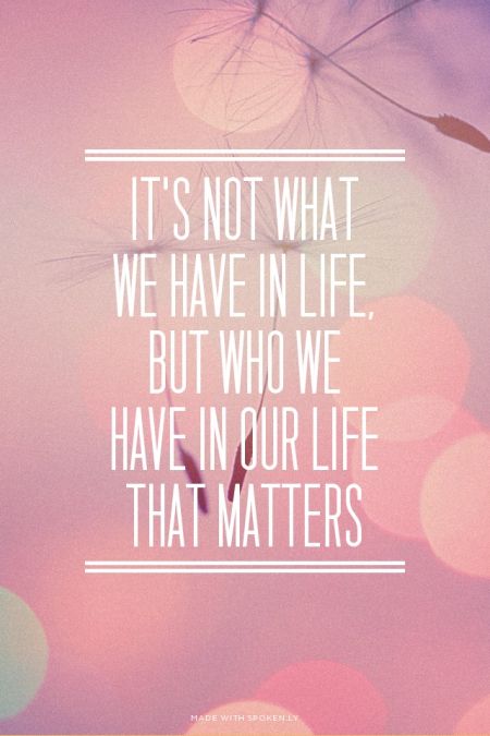 Who are you grateful for?
