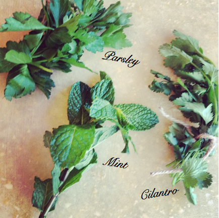Beautiful herbs to beautify and detoxify. 