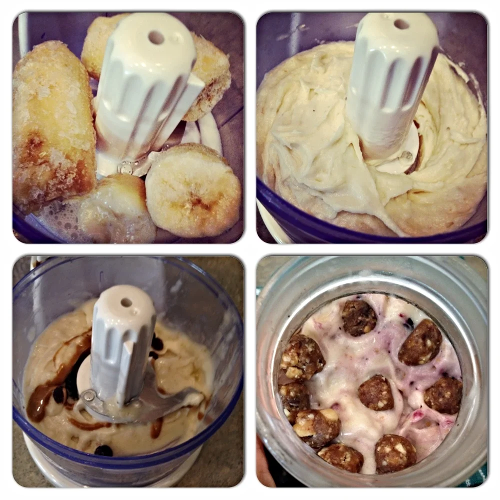 5 minutes to creamy nice-cream goodness! You won't even miss the dairy!
