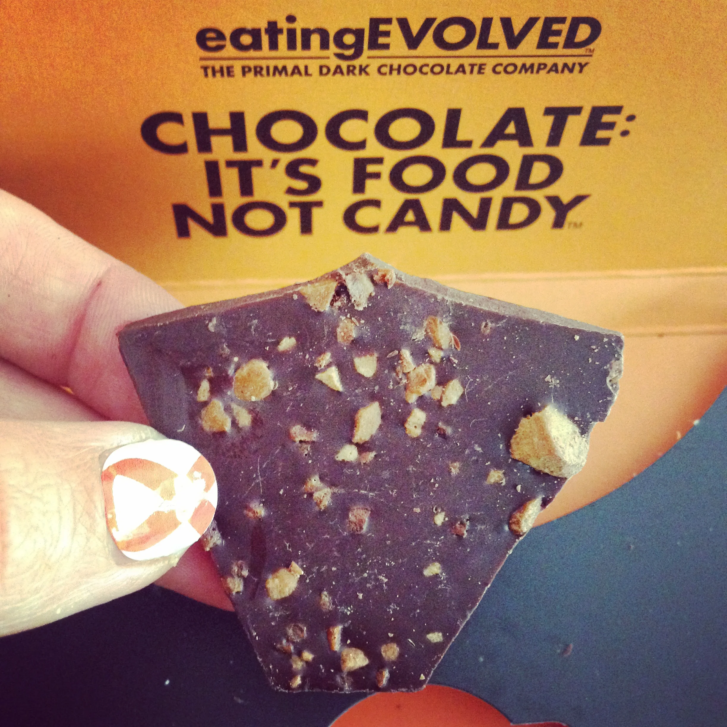CHOCOLATE: It's FOOD, not CANDY. Can I get an AMEN?!