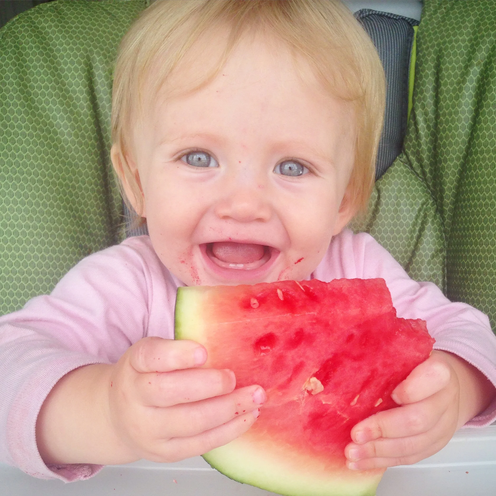 Glowing and growing. Staying hydrated and happy is important at every age!