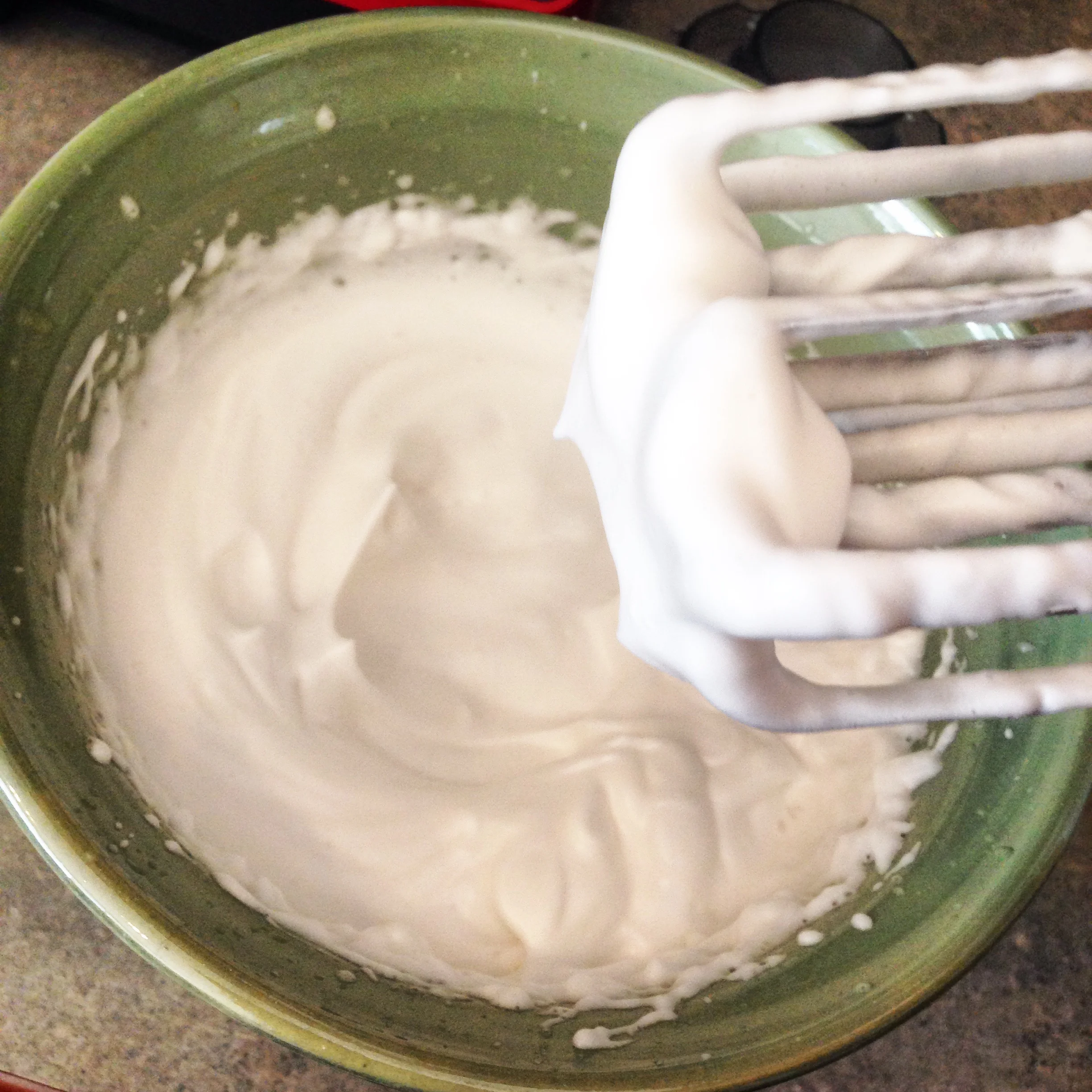 Vegan marshmallow fluff with just 2, maybe 3, ingredients?! I die! So good!