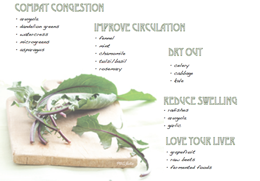 Support your body's natural detoxification process with these functional Spring time favorites.