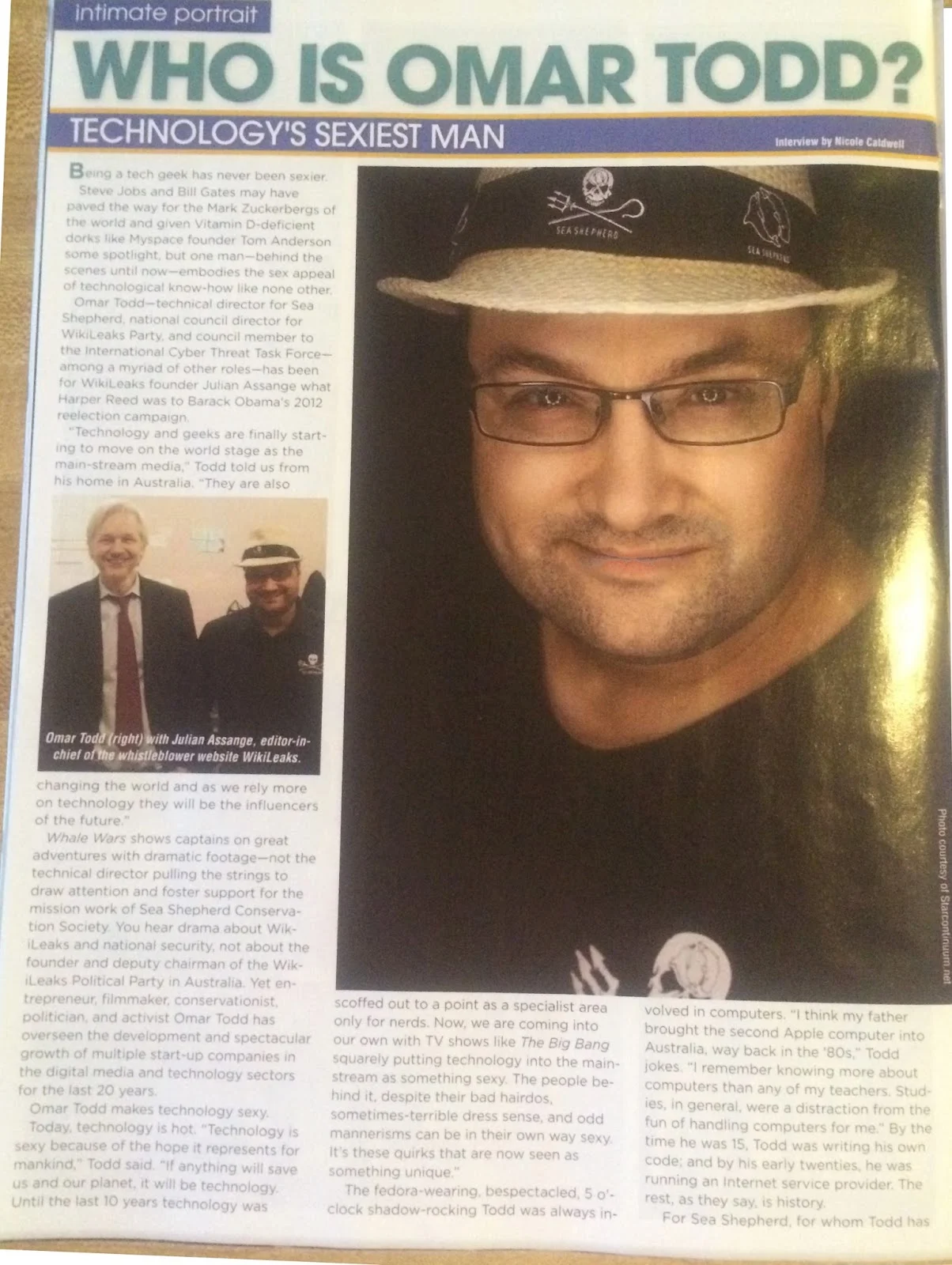 Who is Omar Todd? Technology's Sexiest Man