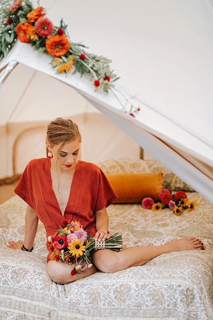 2018 Summer Lobster Bake - Photo Shoot bride in tent.jpg