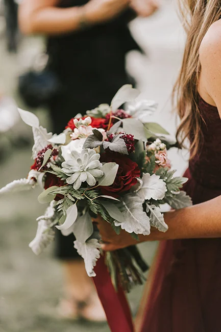 2018 Jenny & Ryan - Hidden Pond brides maid bouquet.jpg
