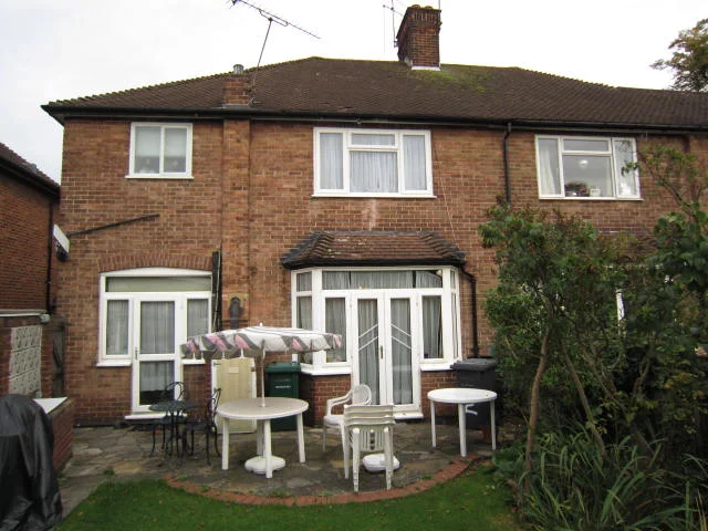 rear elevation - BEFORE