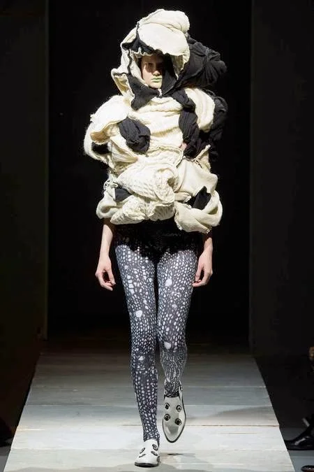 Rei Kawakubo / Comme des Garçons Rei Kawakubo, of Comme des Garçons, Veiled Like Mona Lisa