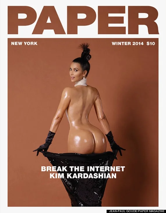 Kim Kardashian Paper Magazine