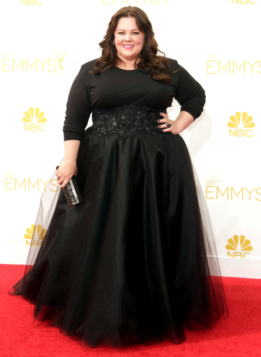  Melissa McCartney in Marchesa at the Emmys 