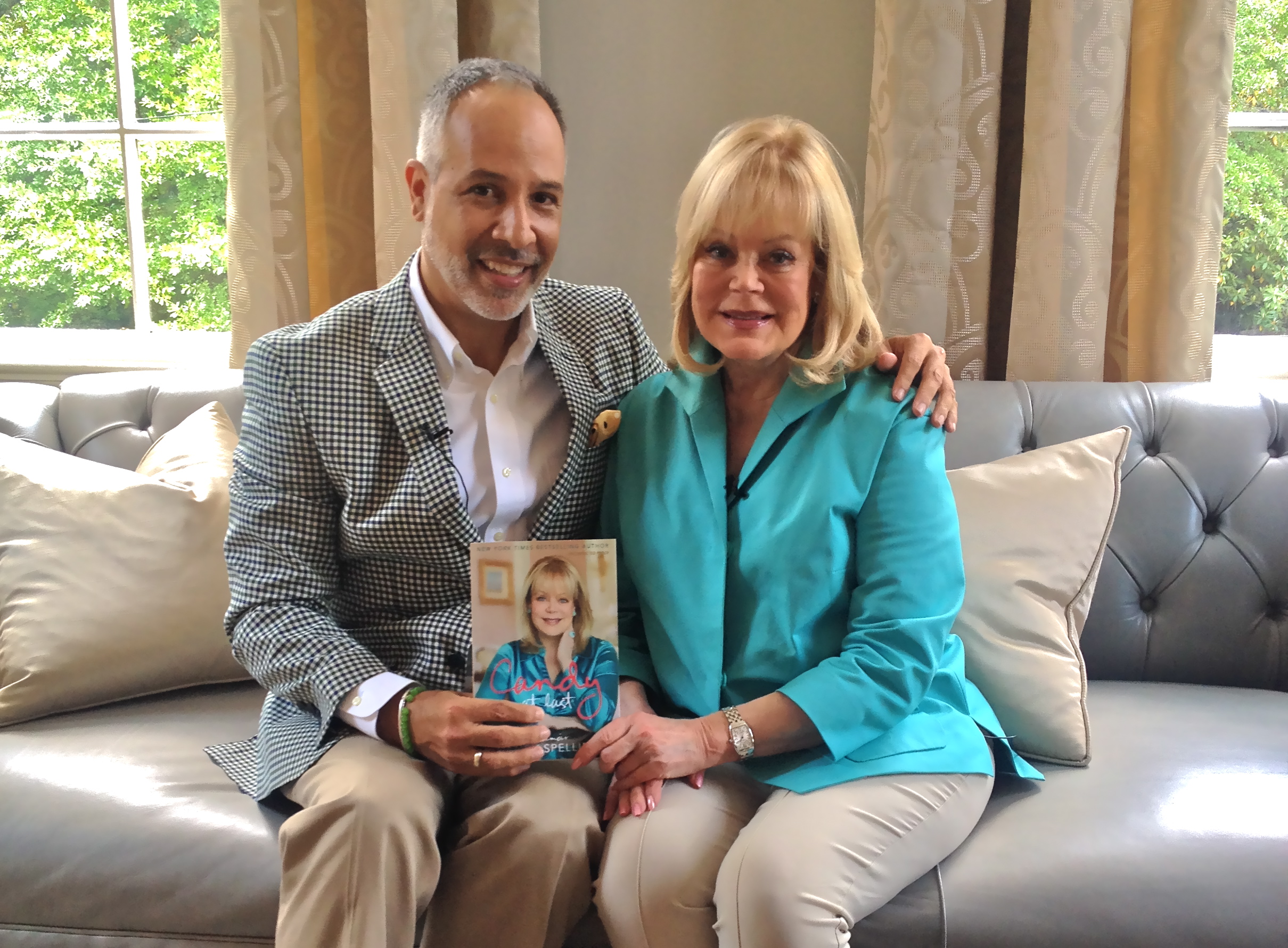 Loved meeting Candy Spelling. Interviewed her for fashionadoTV at Estate in Buckhead. She told me stories about old Hollywood, the writing of her book Candy At Last and shared her feelings about Tori Spelling. Watch Interview .