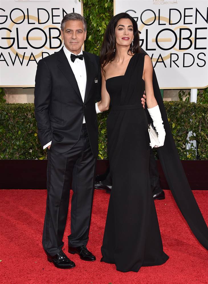 George & Amal Clooney