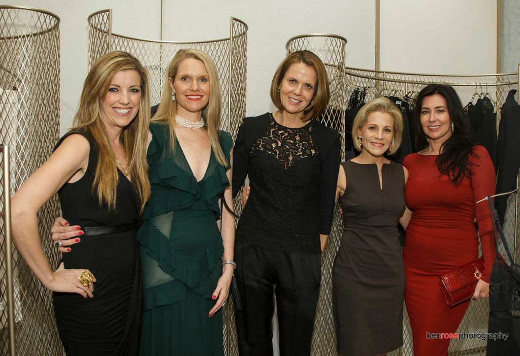 Cinda Boomershine, Susan Been, La Perla North America CEO Suzy Biszantz, Amy Nelson & Jada Loveless