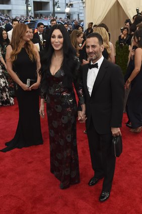  Cher with Marc Jacobs. 