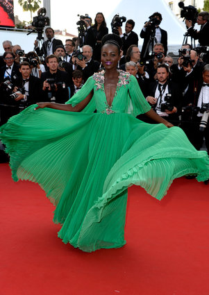   Lupita Nyong'o in Gucci  