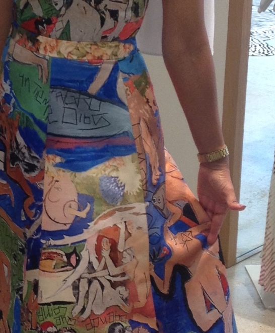  There is a CFDA connection to this dress from Alice + Olivia. We'll talk about it at the show! 