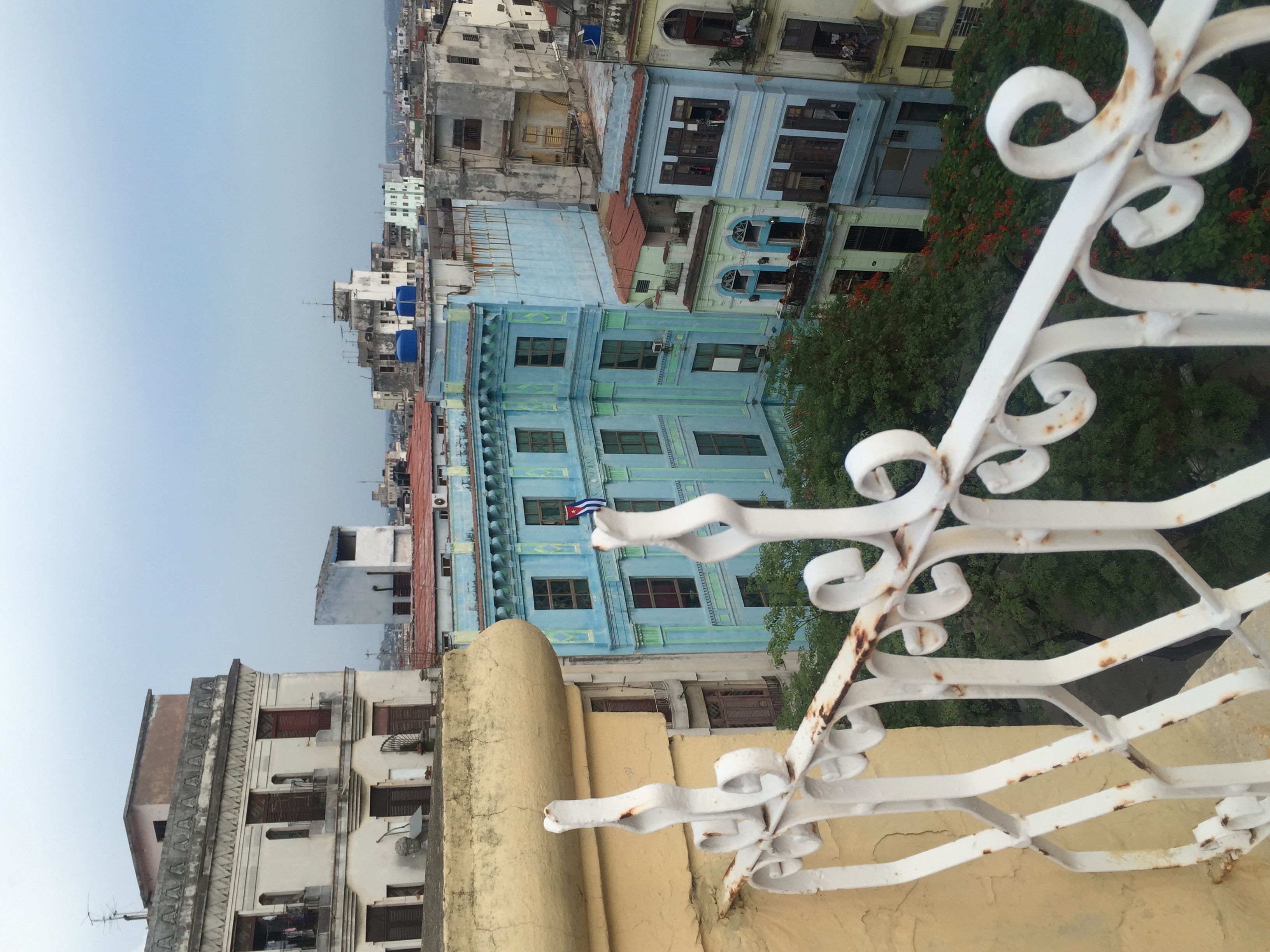  Rooftop of the Inglaterra Hotel in Old Havana. 