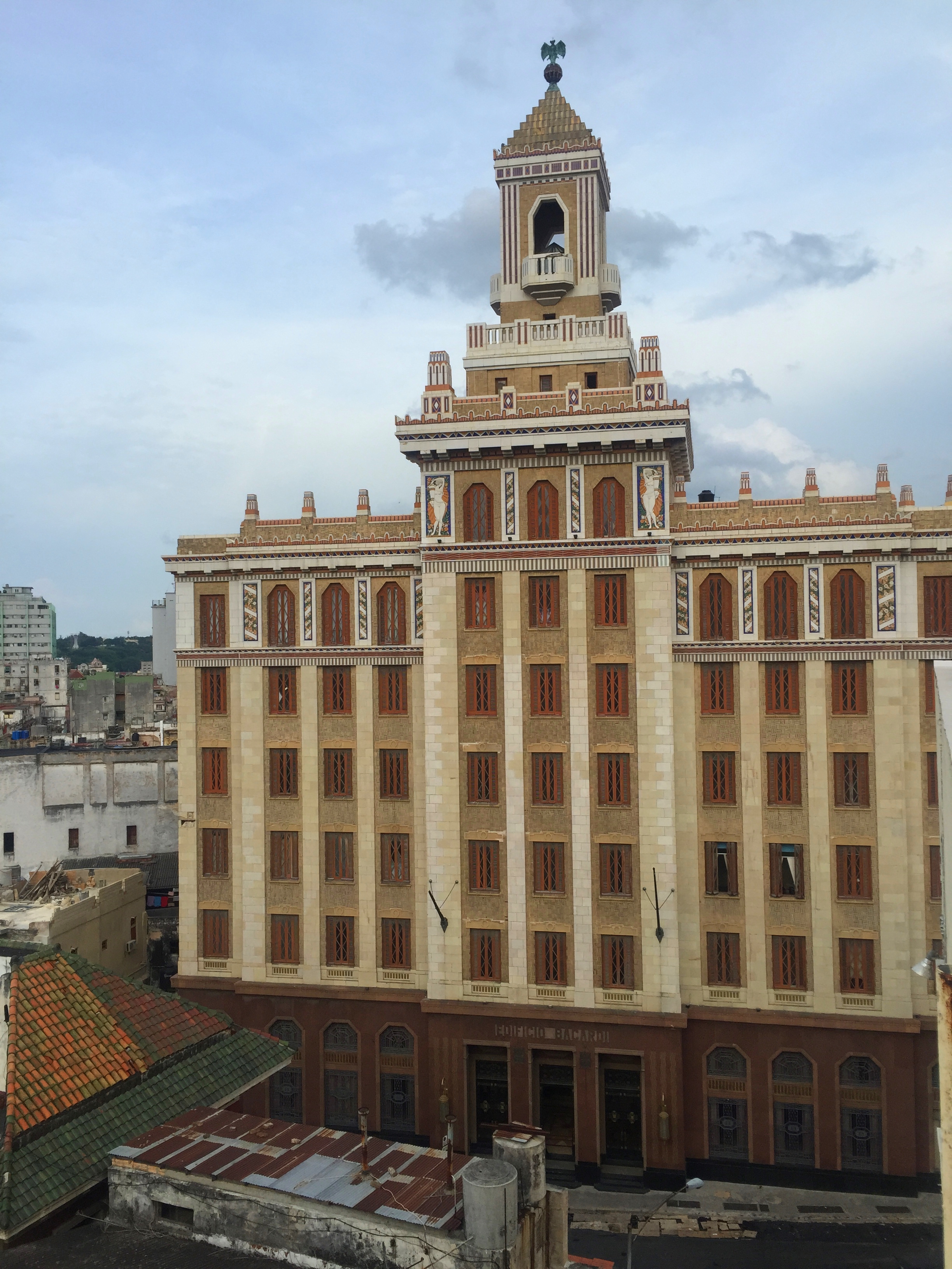  The Barcadi Building in Havana. 