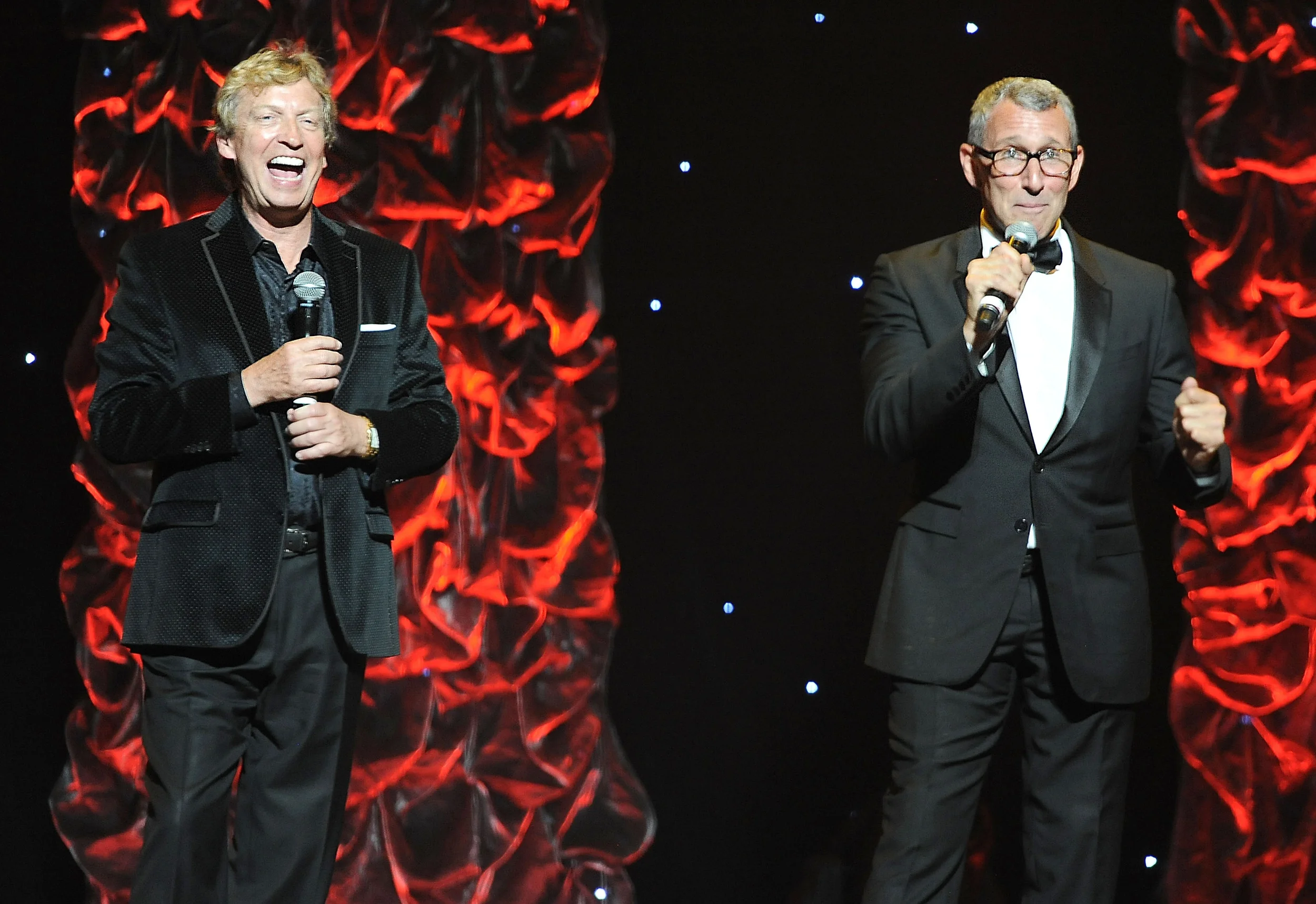  Founders of the Dizzy Feet Foundation Nigel Lythgoe and Adam Shankman.