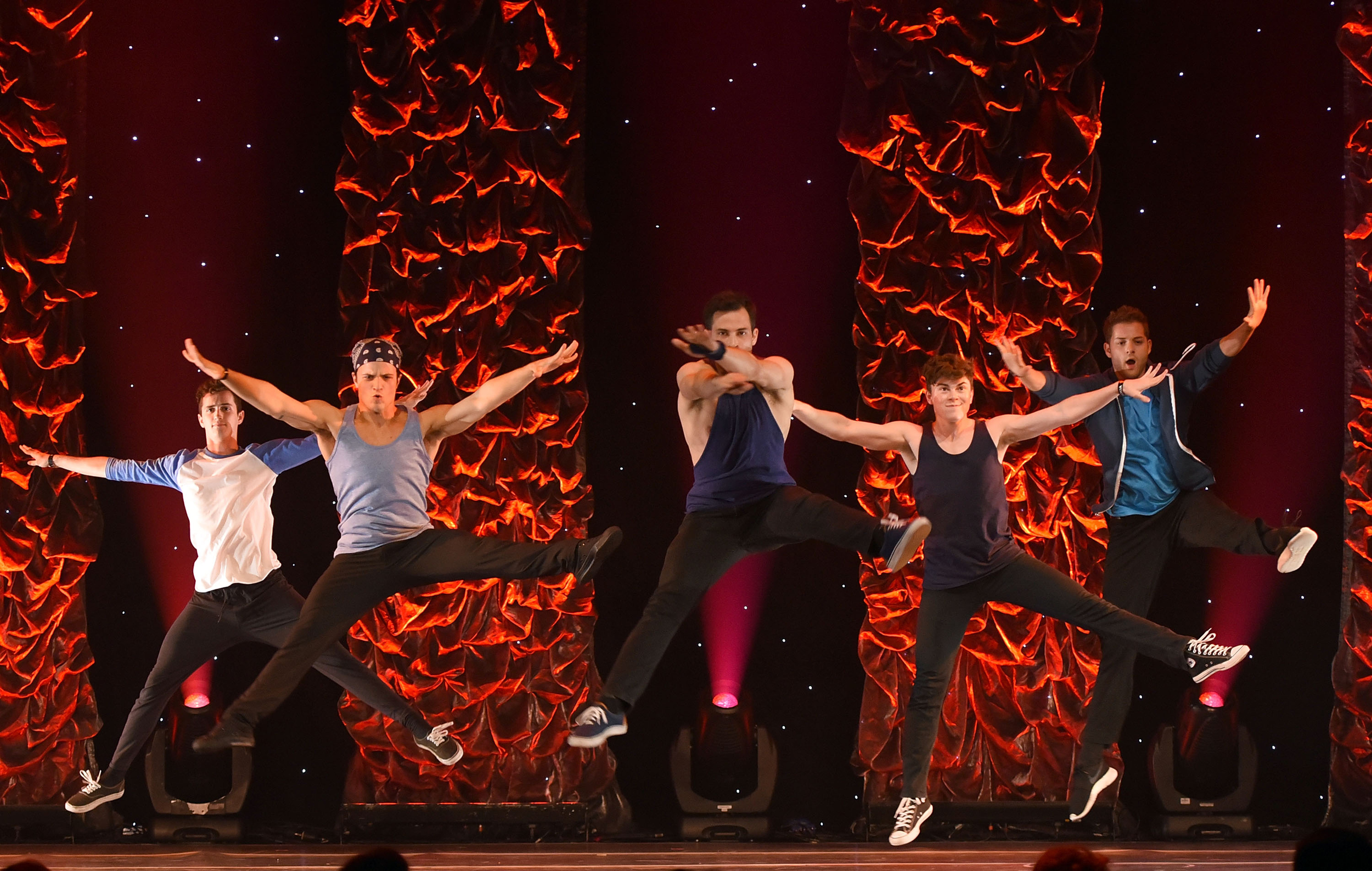   &nbsp;Dancers perform West Side Story Original Prologue onstage at the 5th Annual Celebration of Dance Gala.  