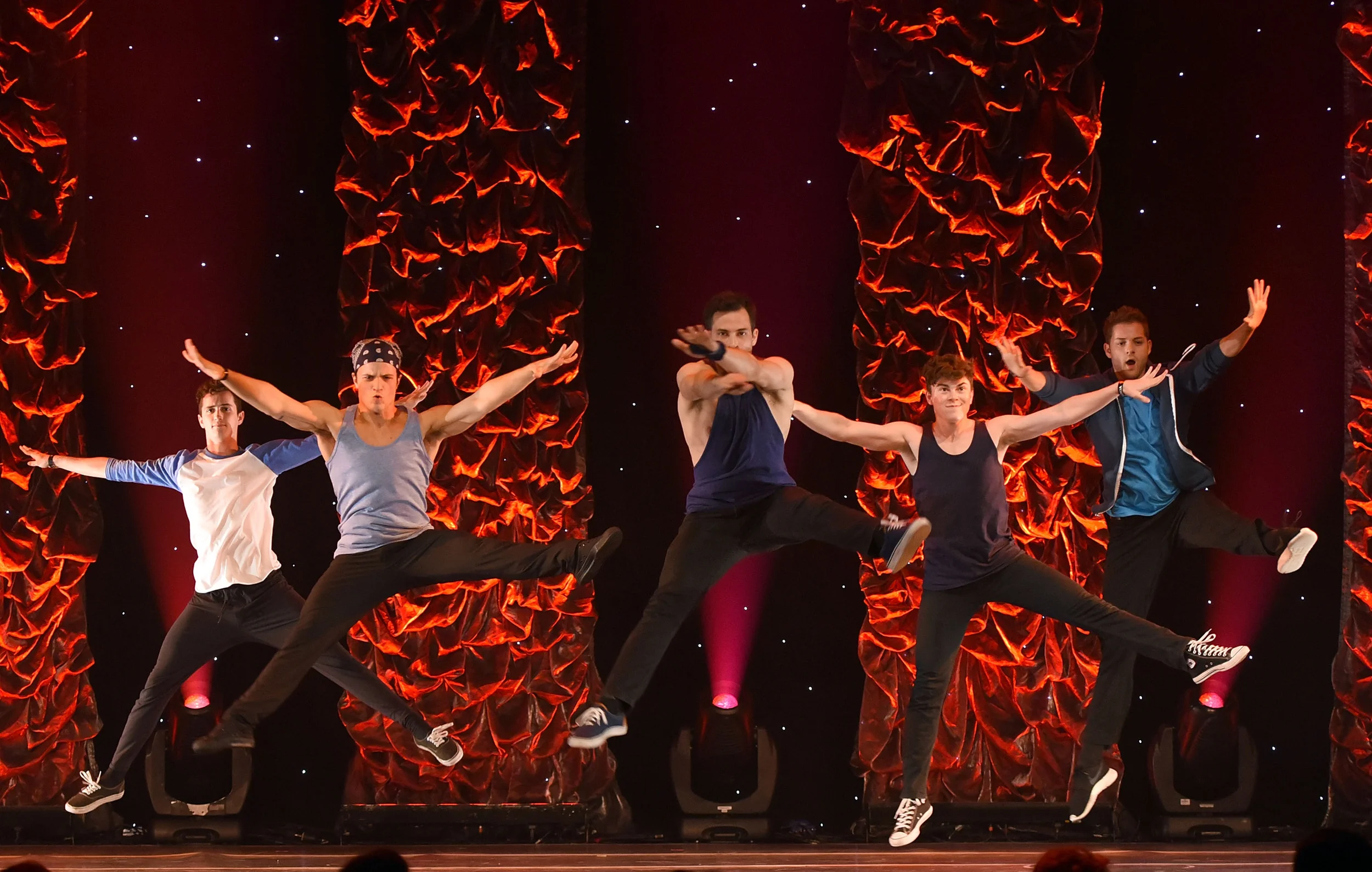  Dancers perform West Side Story Original Prologue onstage at the 5th Annual Celebration of Dance Gala.