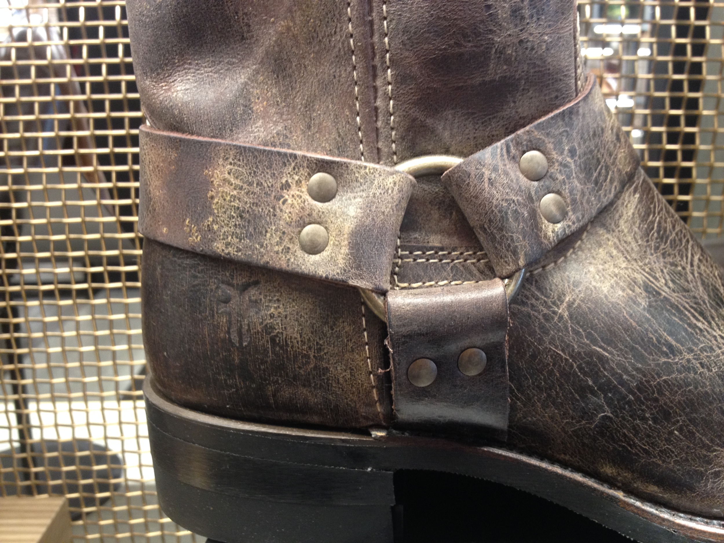  The iconic, motorcycle boot. 