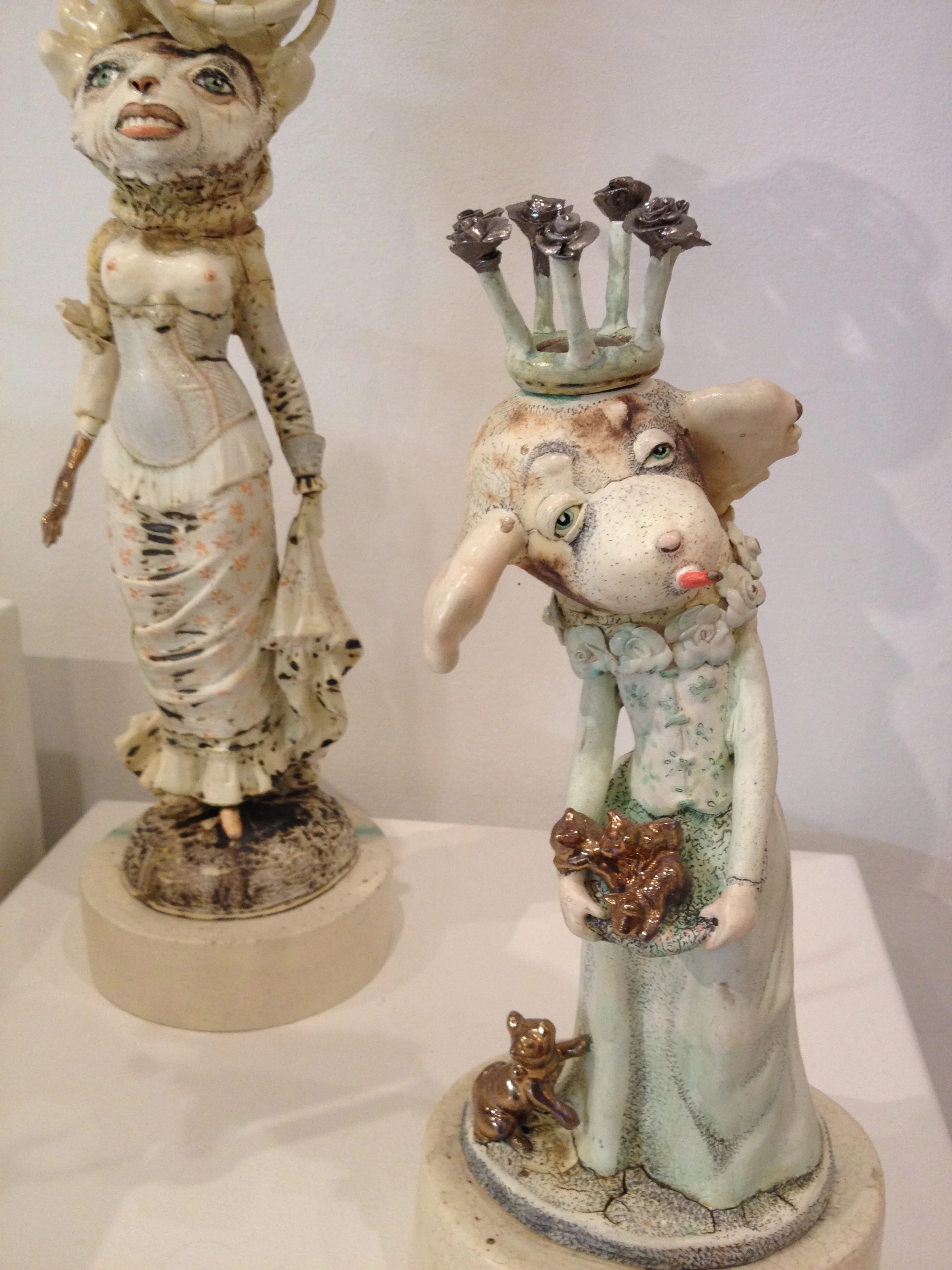   Lisa Clague     My Reconfiguration    Mixed media 21 x 12 x 6 inches&nbsp; 