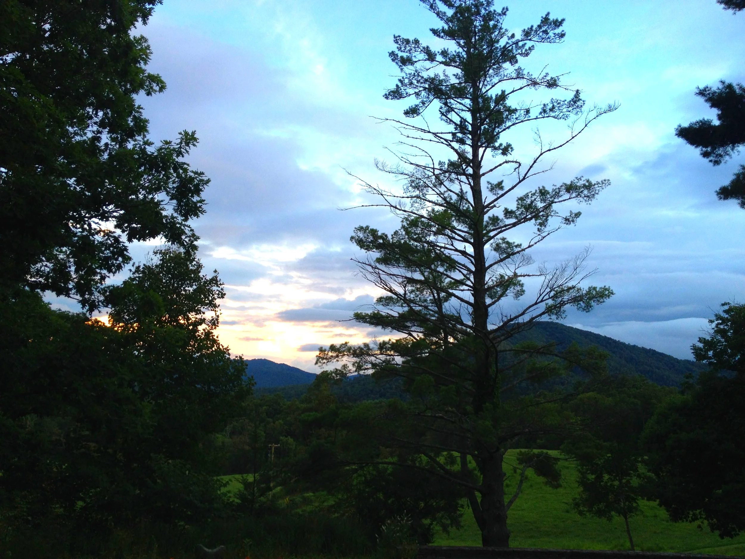  Spectacular sunsets at Penland. 