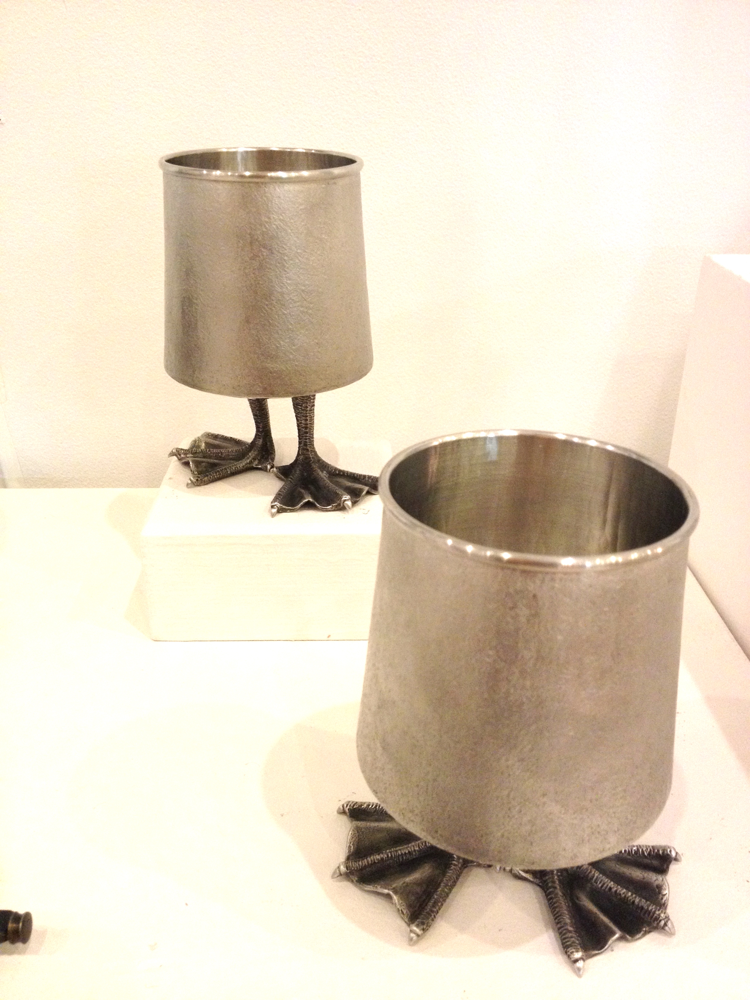   Jack Mauch     Goblets    Pewter 