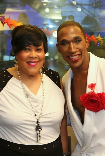  Pictured: Martha Wash and Anthony Wayne as Sylvester, from the Off-Broadway musical MIGHTY REAL: A FABULOUS SYLVESTER MUSICAL.  Photo Credit: Matthew Rettenmund 