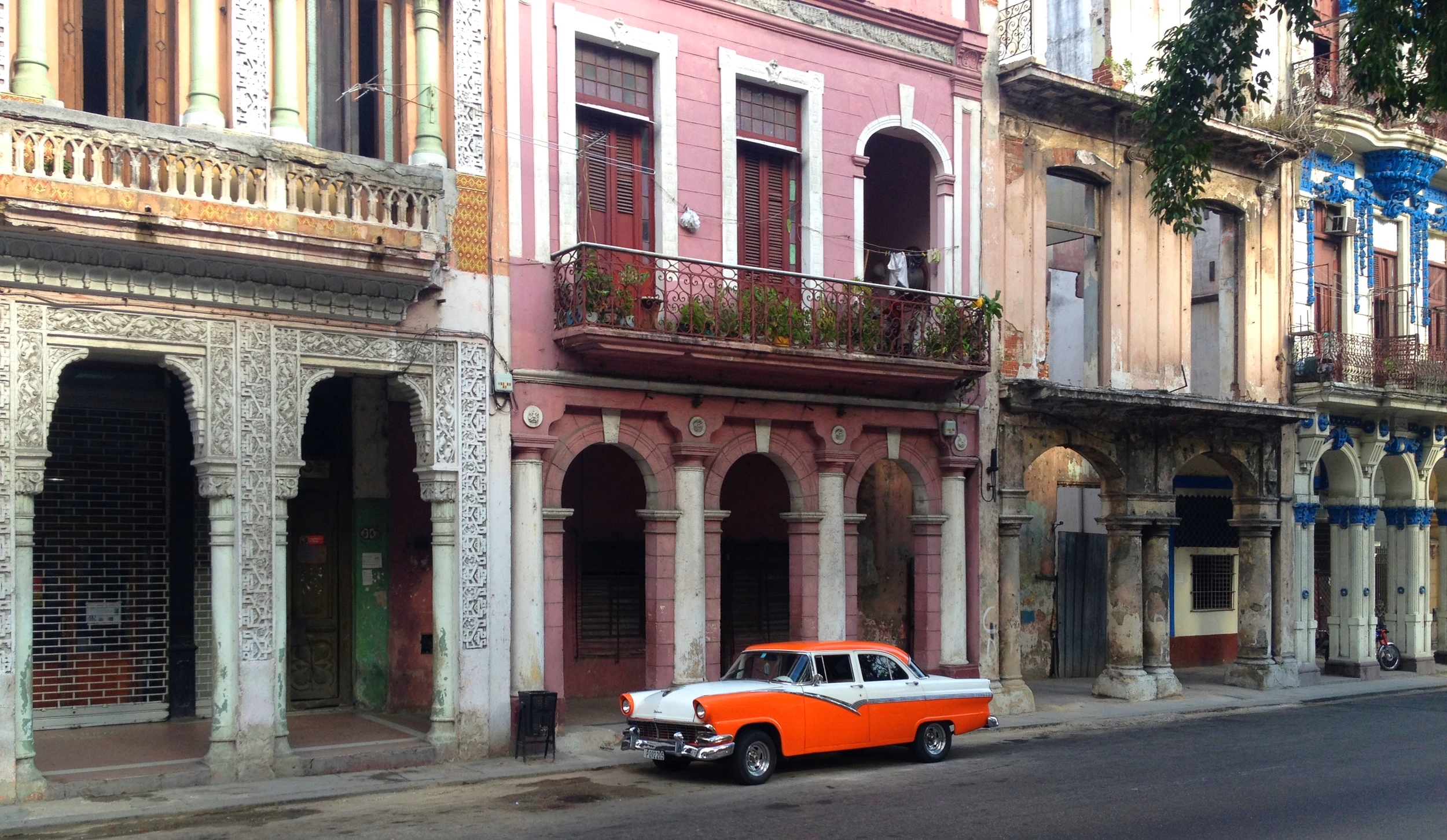  Street view from El Paseo del Prado in Old Havana. I took this photo during my July 2015 visit. 