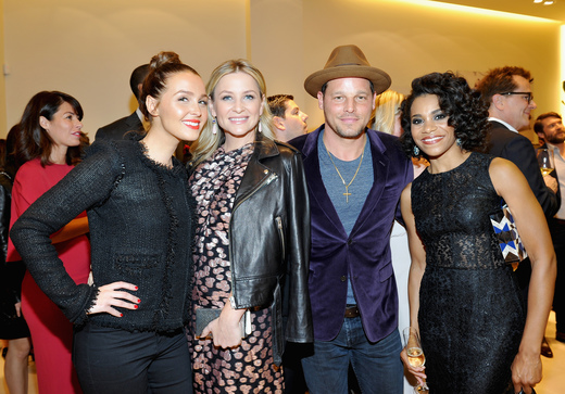 Camilla Luddington, Jessica Capshaw, Justin Chambers and Kelly McCreary